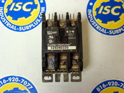 <b>Cutler-Hammer - </b>C25DND330 Contactor Series C1 120V Coil